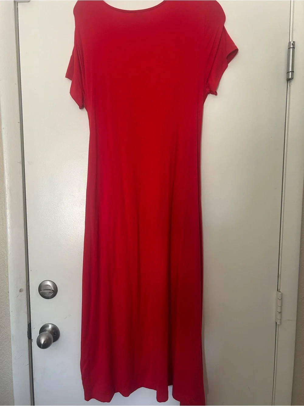 a new day Red Maxi Dress with Side Knot